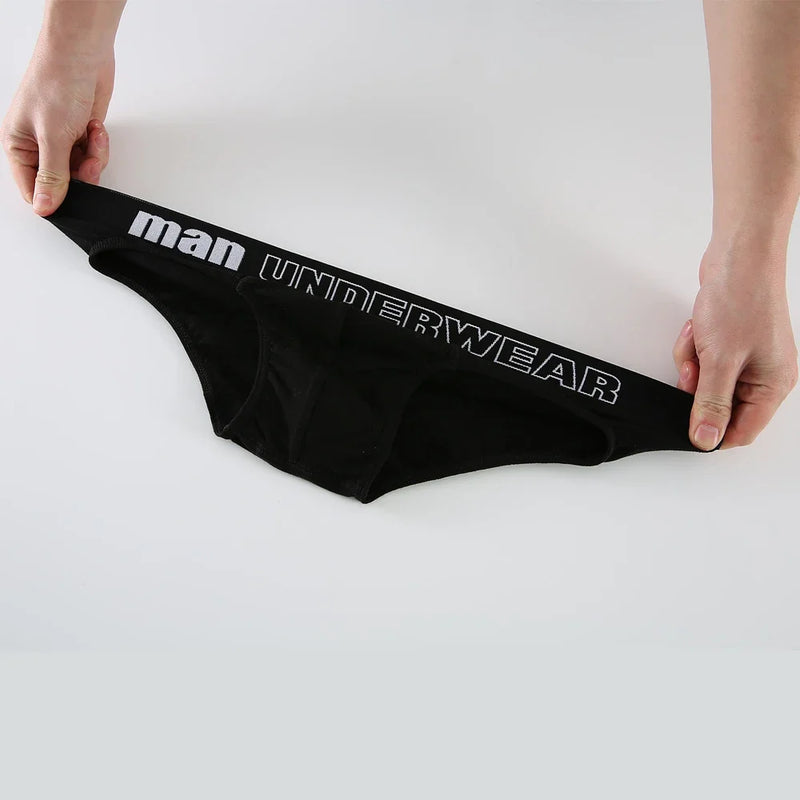 Men's panties Men Briefs Sexy Underwear Cotton Breathable Male Underpants Solid Comfortable Underwears cueca cuecas de masculina