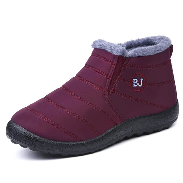 Botas de neve impermeáveis masculinas, sapatos ao ar livre do exército, calçado de trabalho, caminhadas, inverno